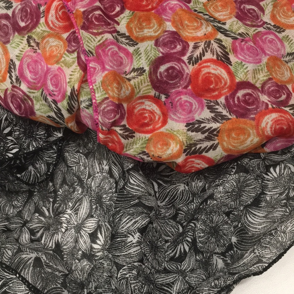 Two for One Hanky Scarves